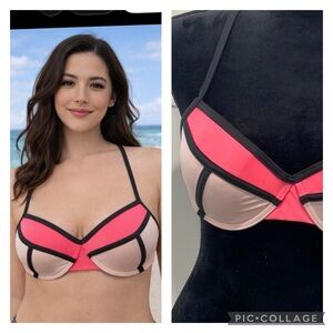 Juniors' Underwire Bikini Top